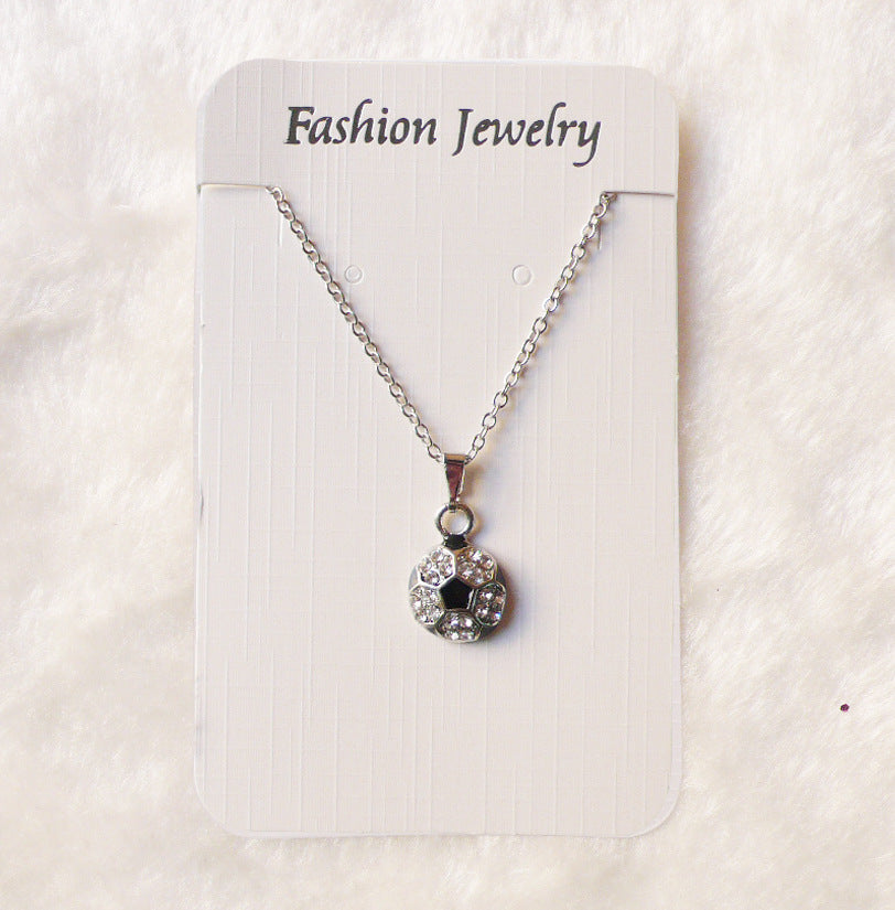 Wholesale Basketball Rugby Necklace Softball Pendant Necklaces